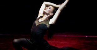 Numéro de contorsionniste au Quartz à Brest (29)